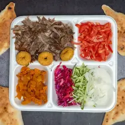 Half Person Meat Gass Plate