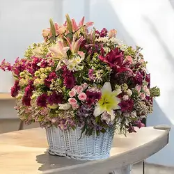 Large Flower Basket