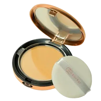 Natural Finish Powder Hyaluronic Acid Chamomile Extract SPF 8 02 9g _ Glow & go