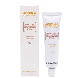 Avotin-A (Tretinoin 0.05%) Cream 30g _ Avalon Pharma