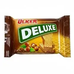 Ulker Deluxe Hazelnut Cream Wafer Biscuits 39g