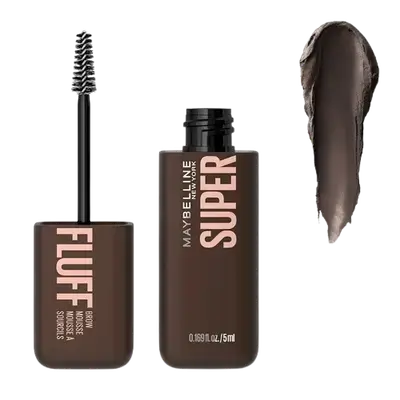 Superfluff Eyebrow Mousse Black Brown 262 _ Maybelline