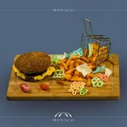 Monaco meat burger 
