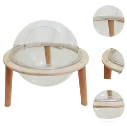 E838 Wooden Cat Bed