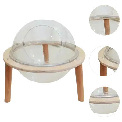 E838 Wooden Cat Bed