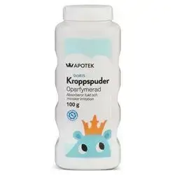 Kroppspuder Baby powder 100g to prevent chafing and skin irritation in both babies and adults