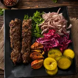 Half person kebab