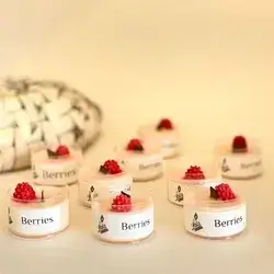 Tealight  Candle Box- Berries