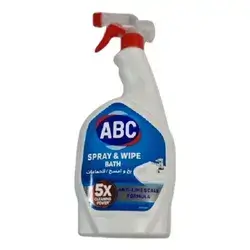ABC Spray & Wipe Bath Anti-Lime Scale Formula 750ml