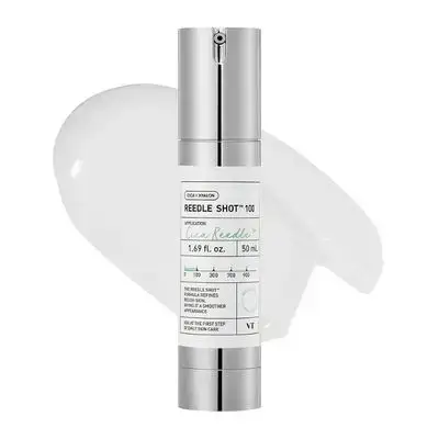 CICA Reedle Shot 100, Spicule Microneedling Serum for Pore Care & Exfoliation, Exosome, Centella Asiatica for Glass Skin, Skin Texture, Korean Liquid Skin Booster (1.69 Fl Oz / 50ml)