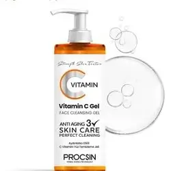 vitamin c gel face cleancing gel _procsin