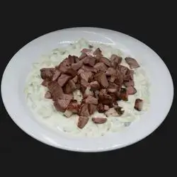 Yogurt and Cucumber with Meat