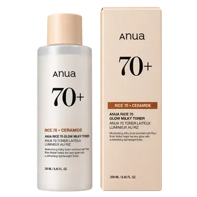 Rice 70 Glow Milky Toner 250ml _ Anua