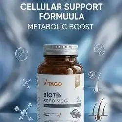 Vitago Biotin 5000 mcg