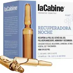 La Cabine Night Recovery Concentrated Ampoules 10x2ml يساعد على استعادة البشرة خلال الليل، للحصول على مظهر أكثر شباباً وراحةً بشكل واضح.