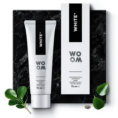WOOM WHITE+ toothpaste 75ml