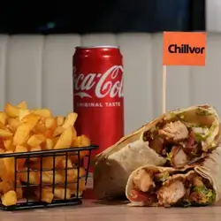 Combo Chillvor Chicken Wrap