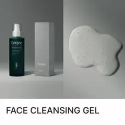 lenjee face cleansing gel 200ml (green tea extract , hyaluronic acid , aha ) refreshes and helps remove excess oil from the skin for normal combination and oily skin