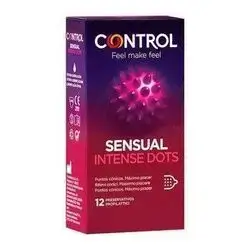 control sensual dots and lines 12condoms