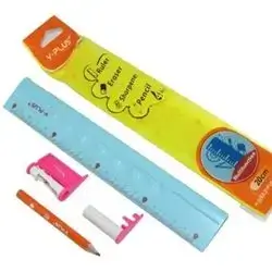 Y.PLUS 20 CM RULER 4 IN 1