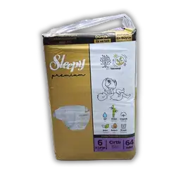 Sleepy Premium 64 Count XL Diapers