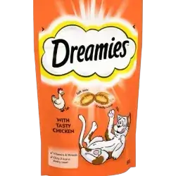 Dreamies Cat Biscuit Chicken Flavour 60g