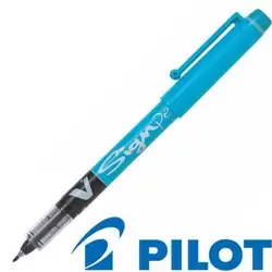 Pilot V SIGN Pen Light Blue - Broad 2mm Liquid Ink Pen