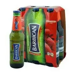 Babrican strawberries Natural 330 mll 24pcs