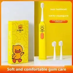 8.DUCK KIDS Sonic Toothbrush Soft and comfortable gum care
