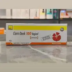 clotri-denk vaginal 100mg clotrimazole with applicator 6vaginal tablets made in germany