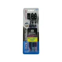 Oral-B Ultra Thin Sensitive Manual Black Toothbrush Buy 2 Get 1