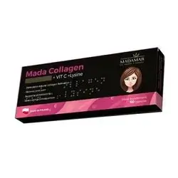 mada collagen + vit c+ lysine 60 capsules MADAMAR poland 