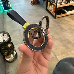 double-sided magnetic ring buckle