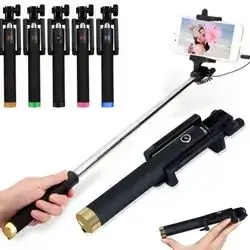 Selfie Stick Tripod Wired