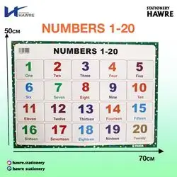Count the Numbers (1-20)-50x70