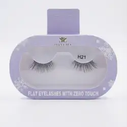 Flat Eyelashes with Zero Touch