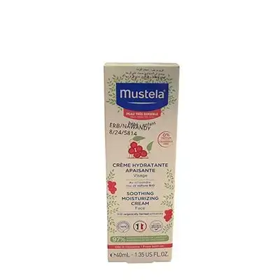 Mustela Soothing Moisturizing Cream Face (With organically farmed schisandra)