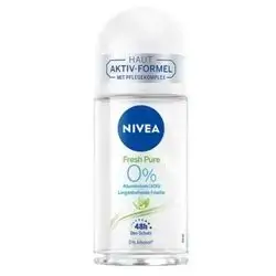 NIVEA Fresh Pure Roll-On Deodorant, 50 ml 