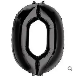 Balloon Black 0