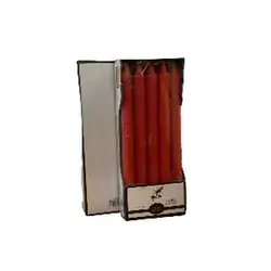 Long candles (red) 2x23.5 cm