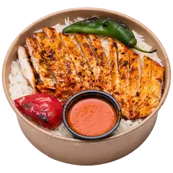 Chicken Steak On Rice