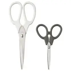 Scissors 2 Pieces, Large White And Small Gray