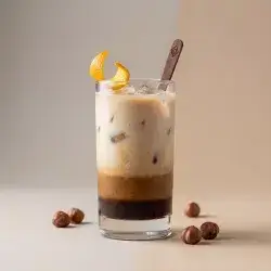 Iced Hazelnut Latte
