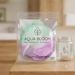 Luxury Bath Shower Puff
