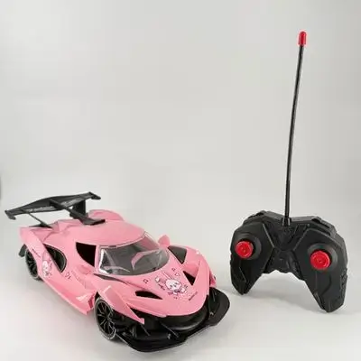سيارة سباق وردية بنظام التحكم عن بعد (Fashion Car / 27MHz)