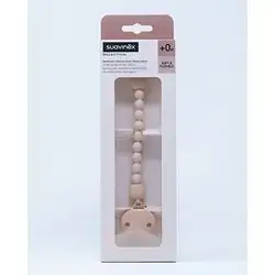 Suavinex Sother clip silicone nude color