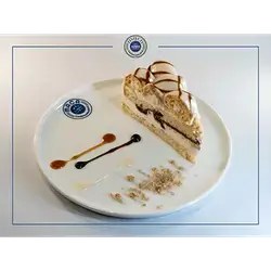 White Chocolate Profiterole Cake