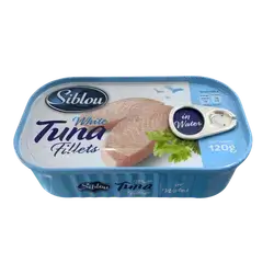 Tuna Siblo fillet with water 120 g