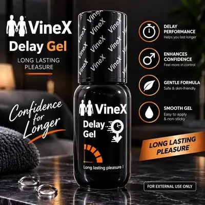 VineX Delay Gel — Long Lasting Pleasure