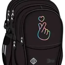 St.Right Schoolbag, 4 Compartments, Ergonomic, Waterproof, Pastel K-Pop BP01, 43x32x21cm